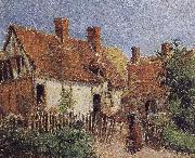 Camille Pissarro Housing painting